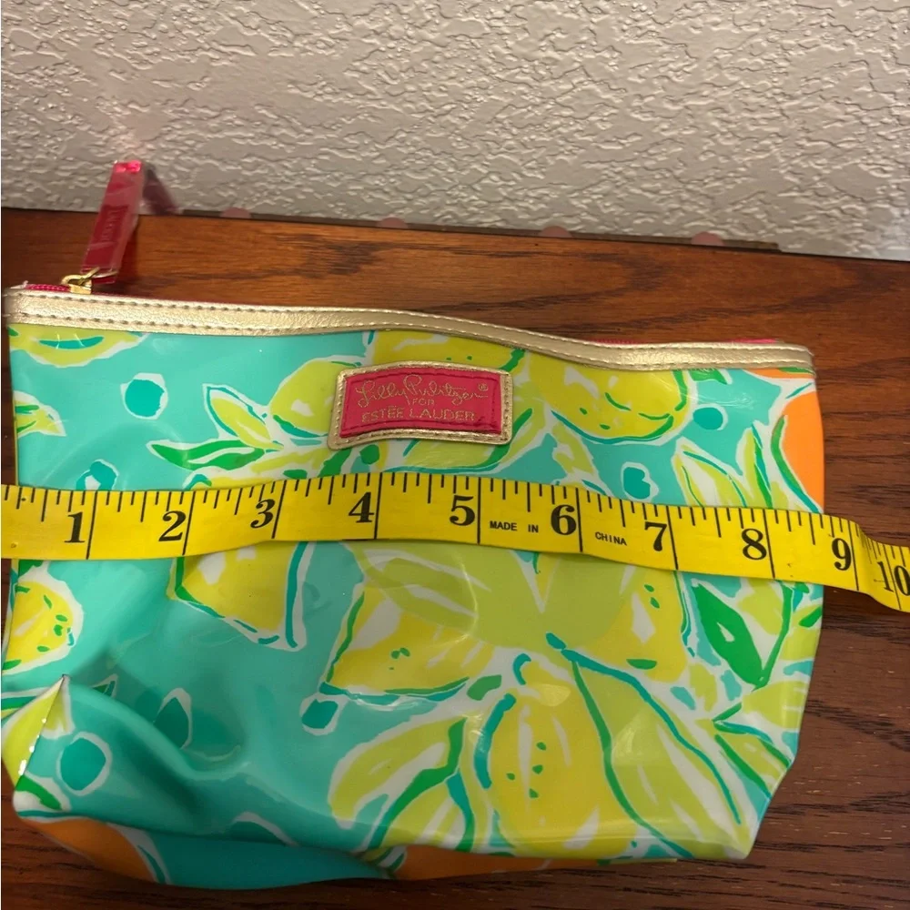 Lilly Pulitzer-Estee‎ Lauder Colorful Floral Cosmetic Bag